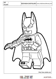 lego-batman boyama sayfaları